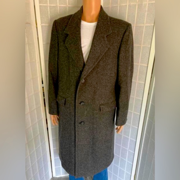 TOWNCRAFT DARK GREY MEN’S COAT- SIZE 40S - Picture 4 of 7